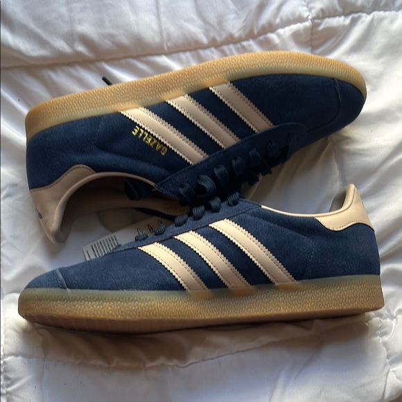 adidas gazelle silver green womens Adidas Gazelle blue men's shoes IG62 – Sir126